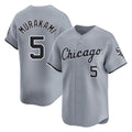 C.White Sox #5 Munetaka Murakami Player Gray Road Limited Home Hdoa Stitched Jerseys