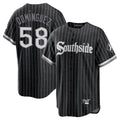 C.White Sox #58 Seranthony Dom¨ªnguez Player Black City Connect Home Game Hdoa Stitched Jerseys
