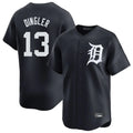 D.Tigers #13 Dillon Dingler Player Navy Home Limited Game Hdoa Stitched Jerseys