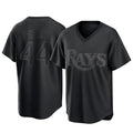 T.Bay Rays #44 Ryan Pepiot Player Black Home Game Hdoa Stitched Jerseys