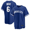 KC.Royals #6 Jonathan India Player Royal Game Home Hdoa Stitched Jerseys