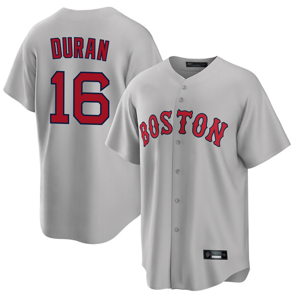 B.Red Sox #16 Jarren Duran Player Gray Road Home Game Hdoa Stitched Jerseys