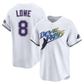 T.Bay Rays #8 Brandon Lowe Player White City Connect Home Hdoa Stitched Jerseys