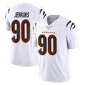 C.Bengals #90 Kris Jenkins Jr Player White Vapor Untouchable Limited Home Game Hdoa Stitched Jerseys
