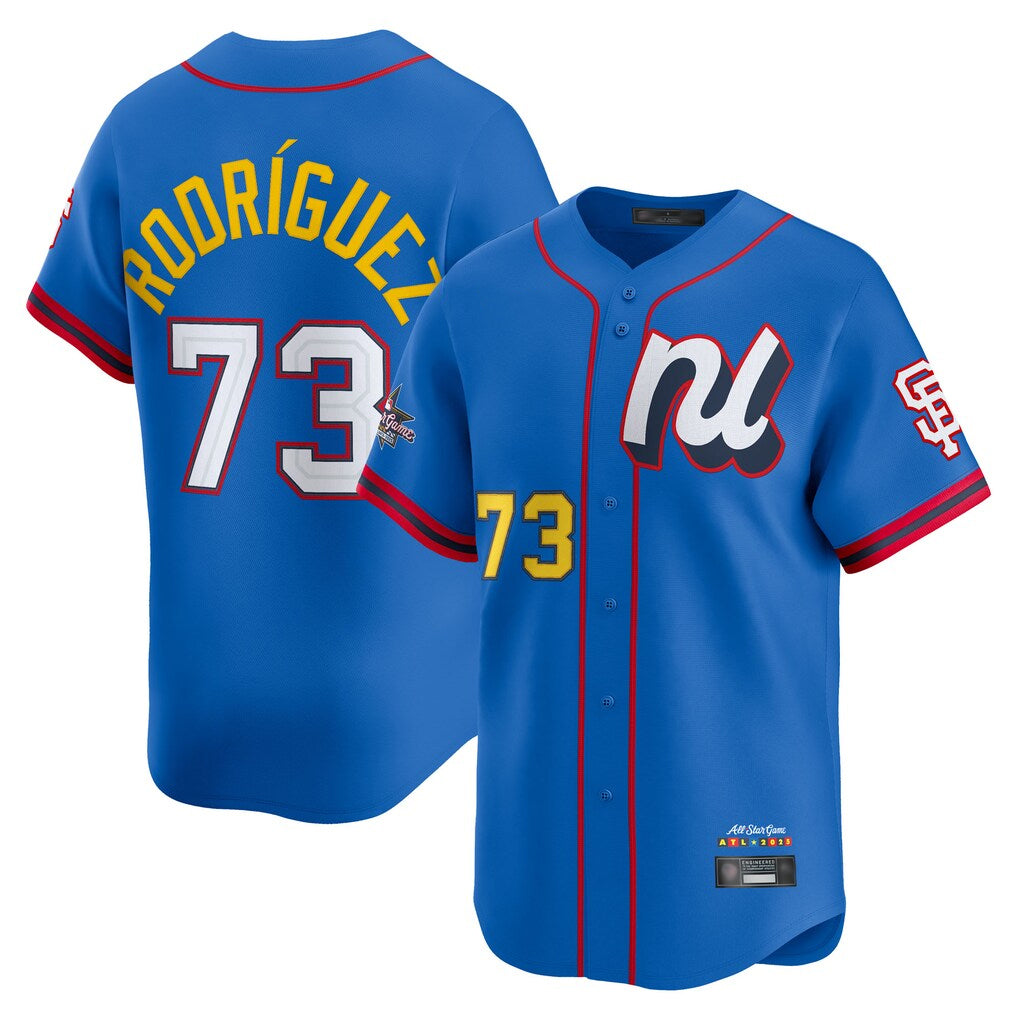 SF.Giants #73 Randy Rodriguez Player Blue National League All-Star Edition Limited Hdoa Stitched Jerseys