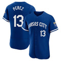 KC.Royals #13 Salvador Perez Player Royal City Connect Limited Elite Home Game Hdoa Stitched Jerseys