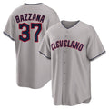 C.Guardians #37 Travis Bazzana Player Gray Game Home Hdoa Stitched Jerseys