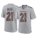 D.Broncos #21 Riley Moss Player Gray Atmosphere Fashion Limited Game Hdoa Stitched Jerseys