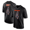 C.Bears #4 D'Andre Swift Player Carbon Black Fashion Game Hdoa Stitched Jerseys