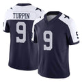 D.Cowboys #9 KaVontae Turpin Player Navy-White Limited Alternate Vapor F.U.S.E. Home Game Hdoa Stitched Jerseys