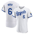 KC.Royals #6 Jonathan India Player White Limited Elite Home Game Hdoa Stitched Jerseys