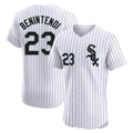 C.White Sox #23 Andrew Benintendi Player White Stripe Limited Elite Home Hdoa Stitched Jerseys