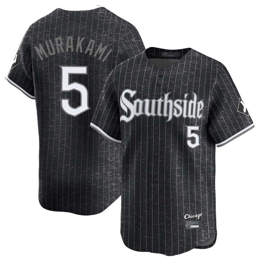 C.White Sox #5 Munetaka Murakami Player Black City Connect Limited Home Hdoa Stitched Jerseys