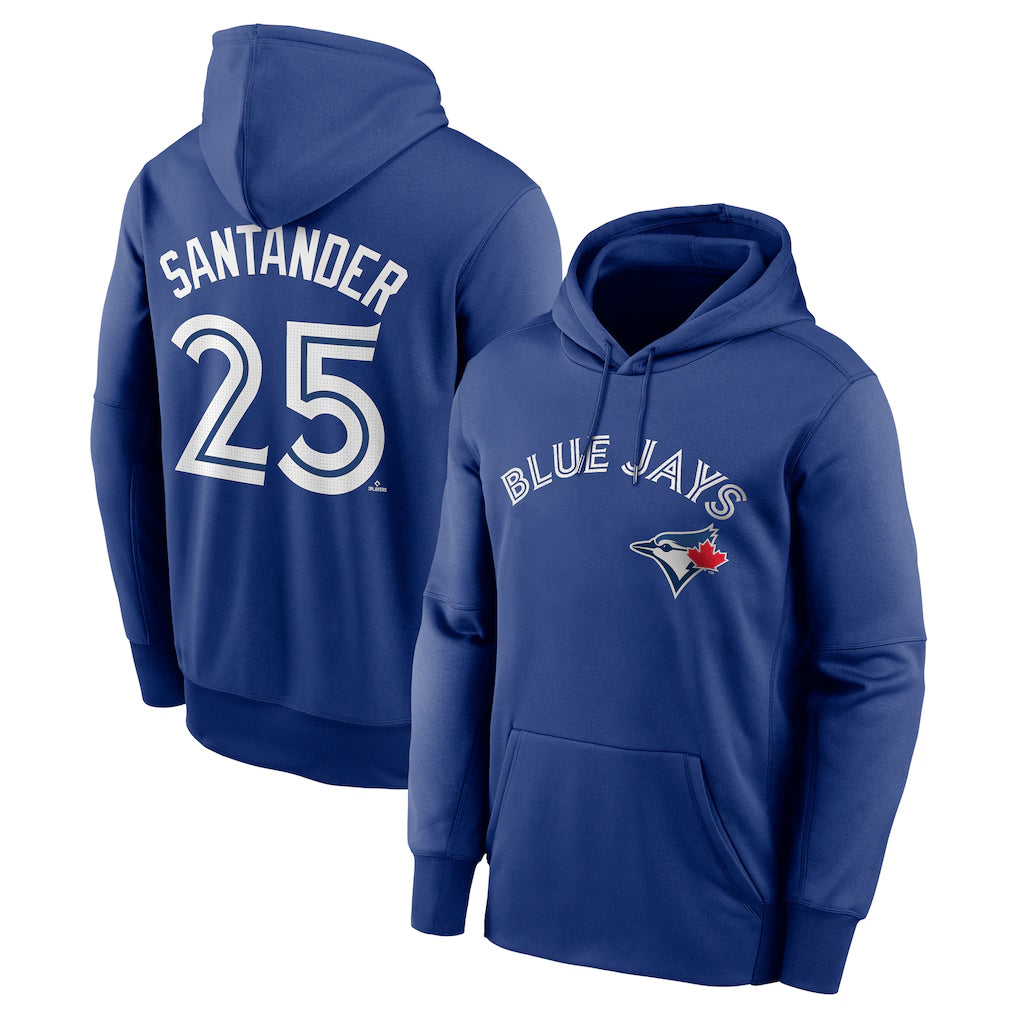 T.Blue Jays #25 Anthony Santander Player Royal Performance Pullover Hoodie Hdoa Stitched Jerseys