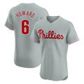 P.Phillies #6 Ryan Howard Player Gray Home Limited Elite Hdoa Stitched Jerseys