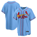 St. Louis Cardinals ## Cardinals Blank Player Light Blue Home Limited Game Hdoa Stitched Jerseys