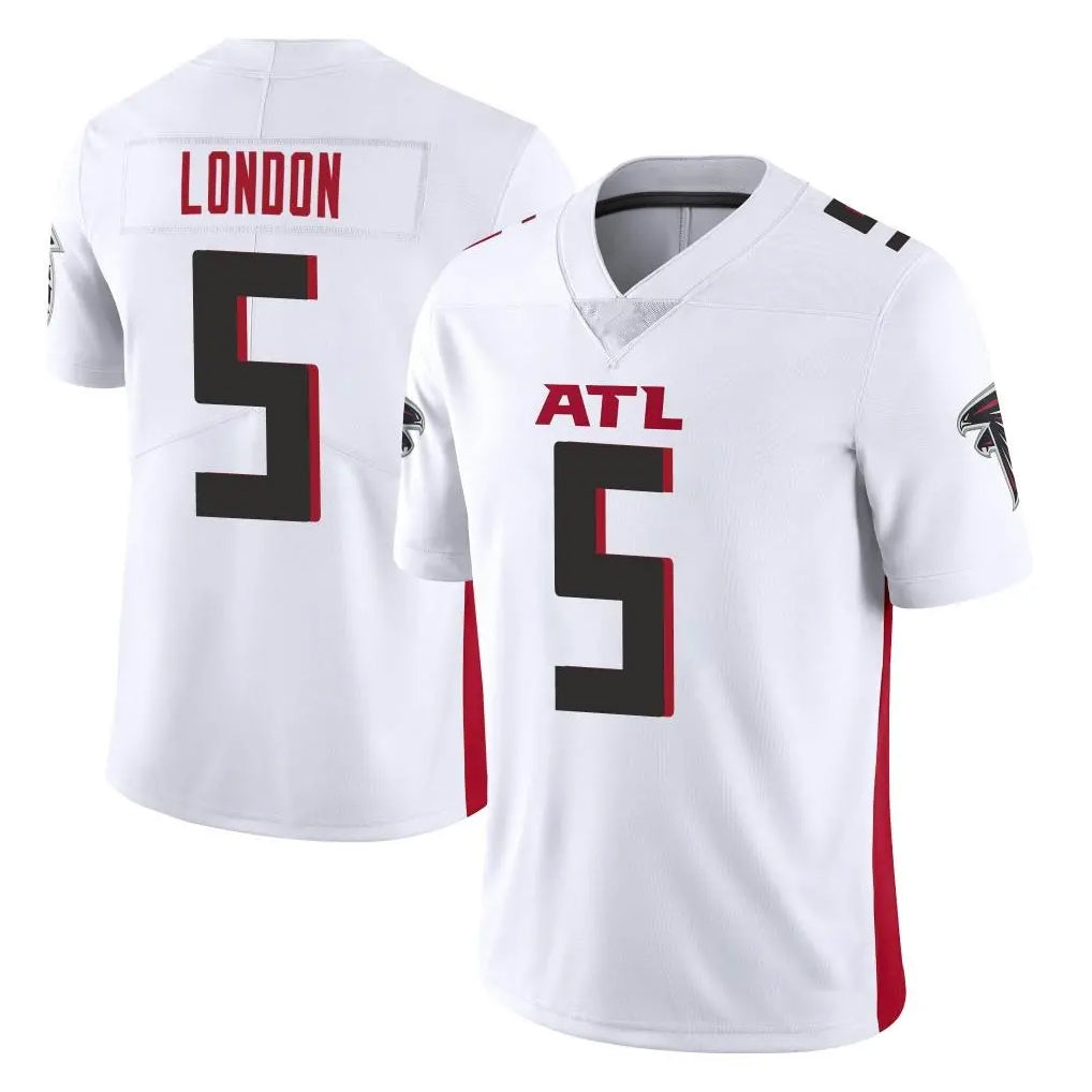 A.Falcons #5 Drake London Player White Vapor Untouchable Limited Home Game Hdoa Stitched Jerseys