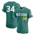 B.Red Sox #34 David Ortiz Player Green City Connect Limited Elite Home Game Hdoa Stitched Jerseys