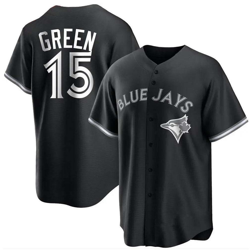T.Blue Jays #15 Chad Green Player Black City Connect Limited Hdoa Stitched Jerseys
