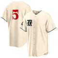 T.Rangers #5 Corey Seager Player Cream City Connect Replica Hdoa Stitched Jerseys