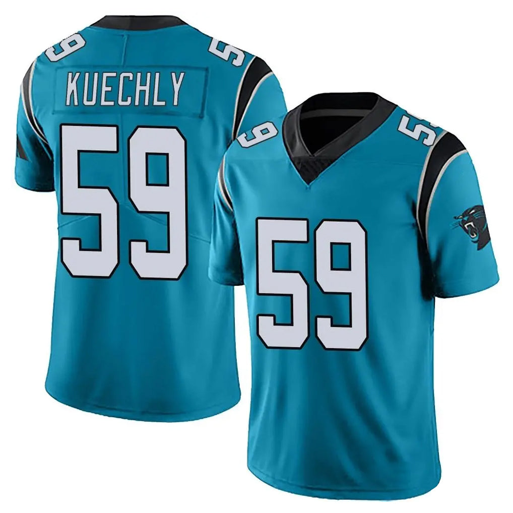 C.Panthers #59 Luke Kuechly Player Blue Vapor Untouchable Limited Game Hdoa Stitched Jerseys