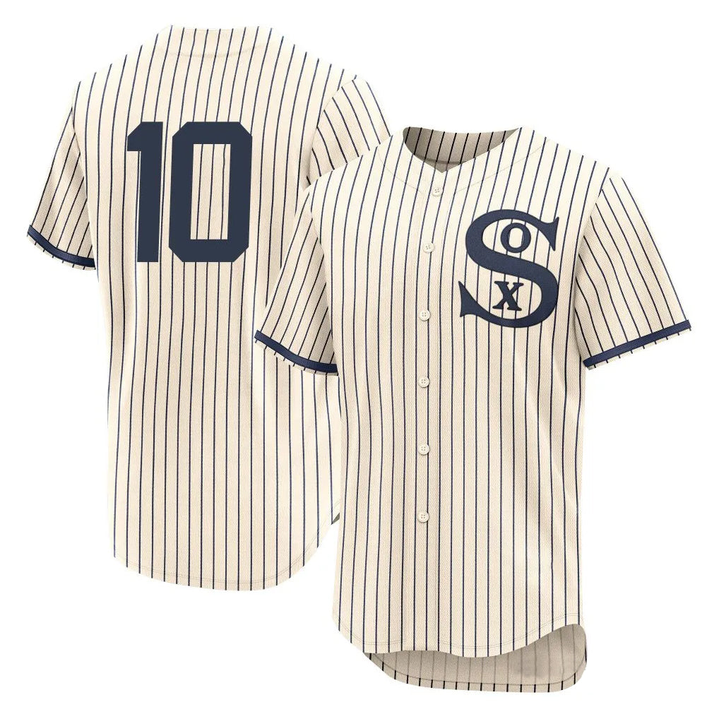 C.White Sox #10 Chase Meidroth Player Cream Field of Dreams Limited Elite Home Hdoa Stitched Jerseys