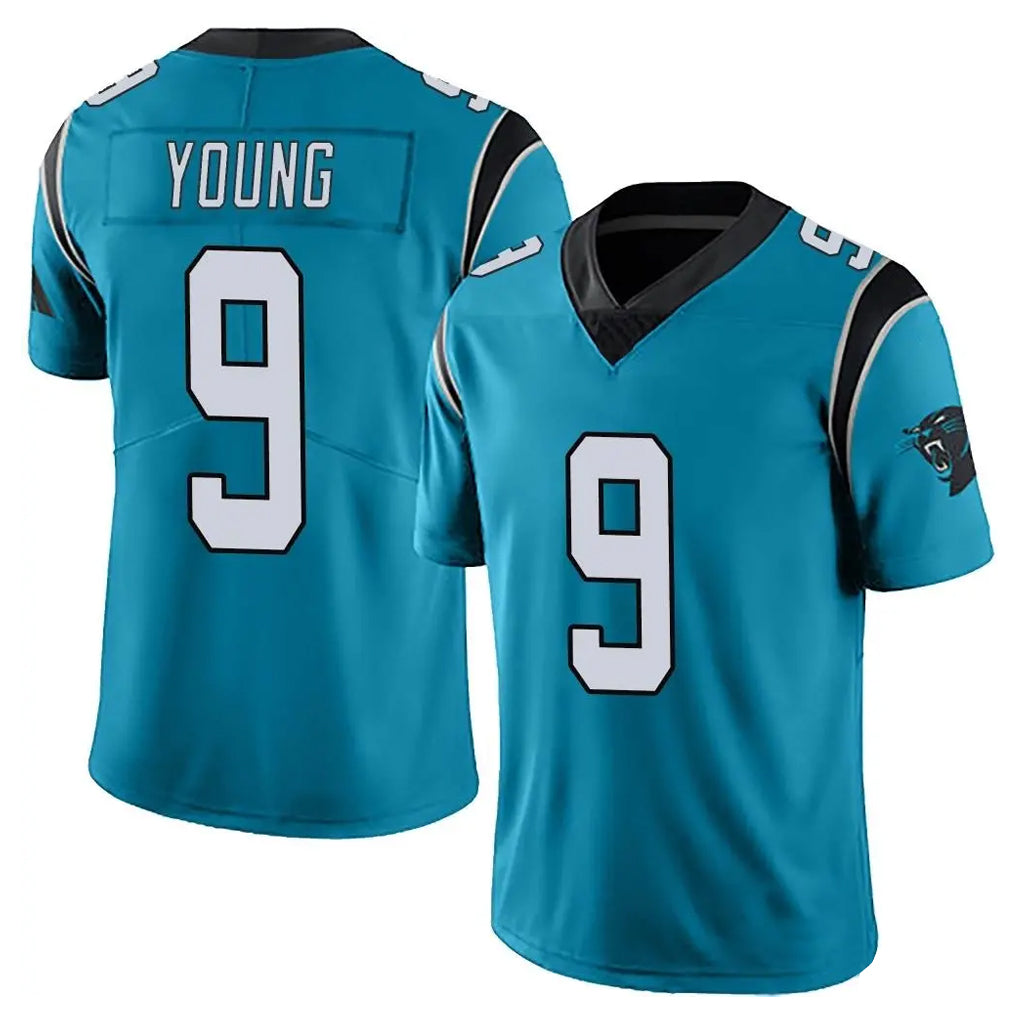 C.Panthers #9 Bryce Young Player Blue Vapor Untouchable Limited Game Hdoa Stitched Jerseys