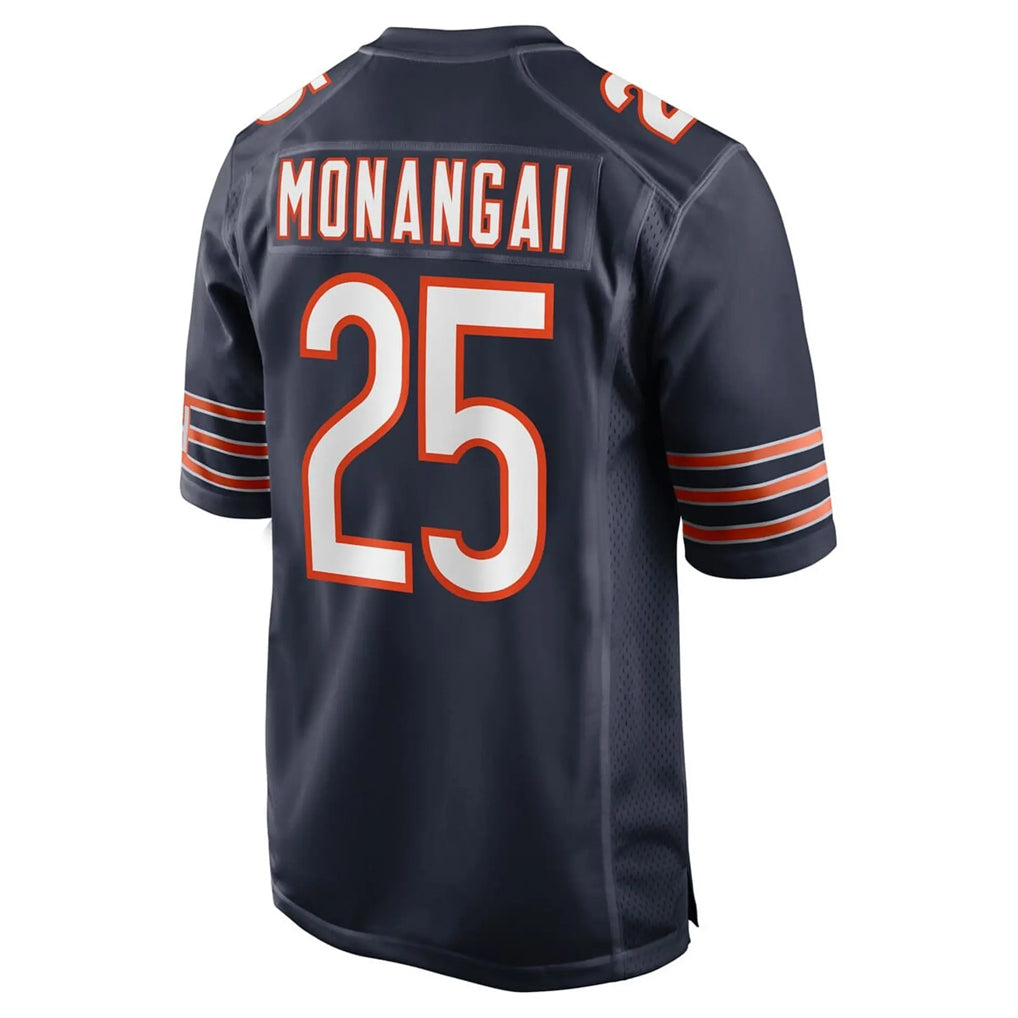 C.Bears #25 Kyle Monangai Player Navy Home Game Hdoa Stitched Jerseys