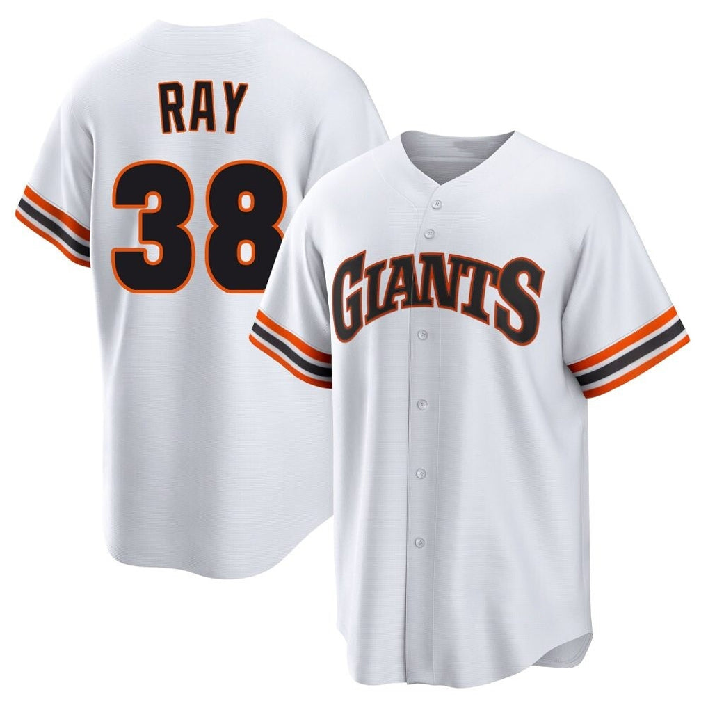 SF.Giants #38 Robbie Ray Player White Home Game Hdoa Stitched Jerseys