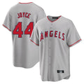 LA.Angels #44 Ben Joyce Player Gray Home Game Hdoa Stitched Jerseys