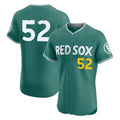 B.Red Sox #52 Wilyer Abreu Player Green City Connect Limited Elite Home Game Hdoa Stitched Jerseys