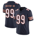 C.Bears #99 Gervon Dexter Sr. Player Navy Vapor Untouchable Limited Home Game Hdoa Stitched Jerseys