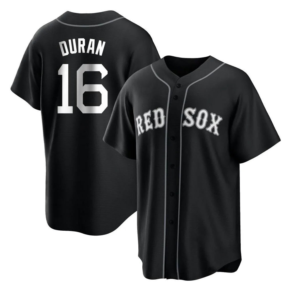 B.Red Sox #16 Jarren Duran Player Black Home Game Hdoa Stitched Jerseys