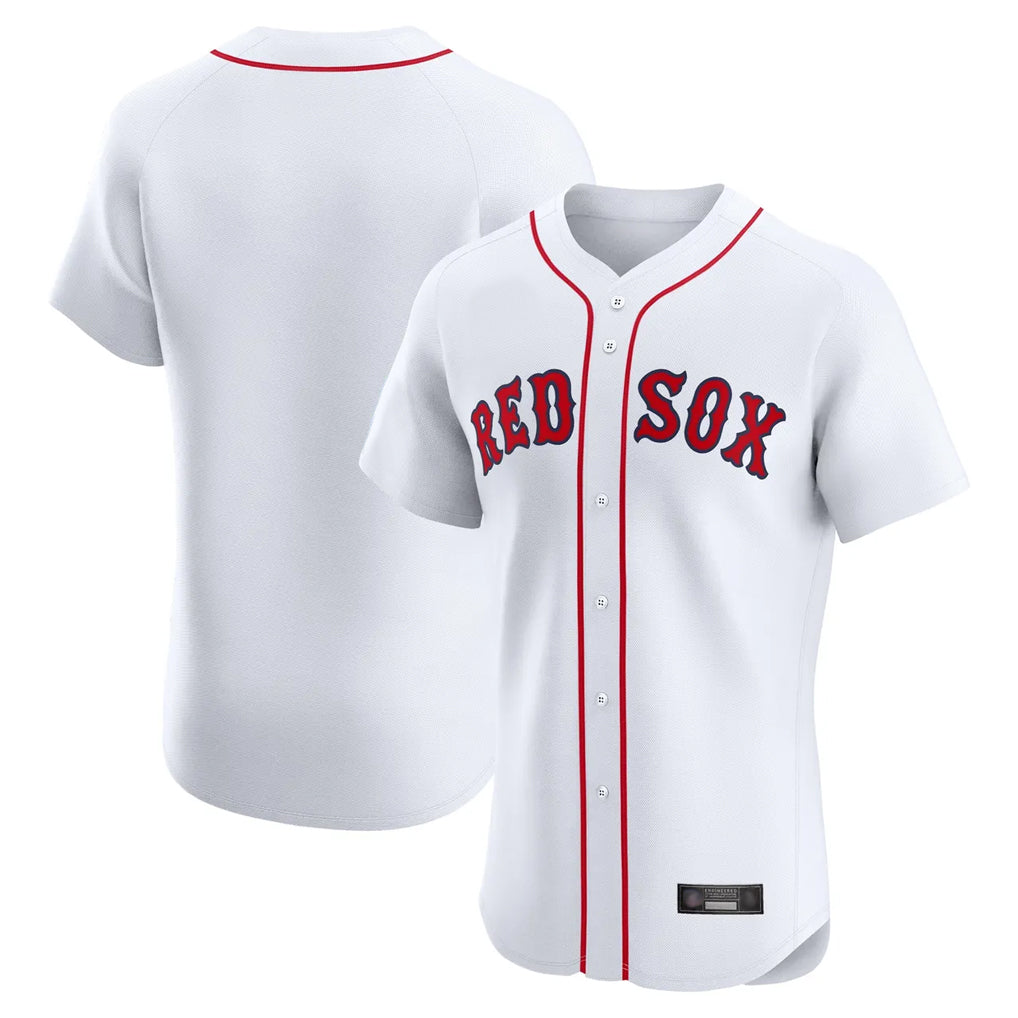 B.Red Sox ## Red Sox Blank Player White Limited Elite Home Game Hdoa Stitched Jerseys