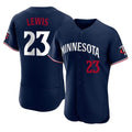 M.Twins #23 Royce Lewis Player Navy Replica Home Limited Elite Hdoa Stitched Jerseys