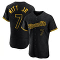 KC.Royals #7 Bobby Witt Jr. Player Black Snake Skin City Limited Elite Hdoa Stitched Jerseys