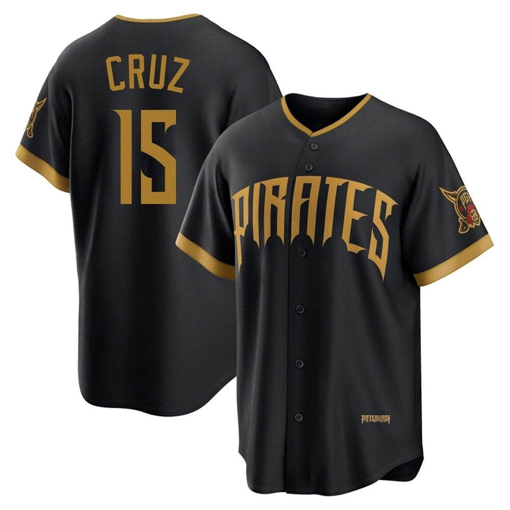 P.Pirates #15 Oneil Cruz Player Black 2026 City Connect Home Game Hdoa Stitched Jerseys