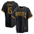 P.Pirates #15 Oneil Cruz Player Black 2026 City Connect Home Game Hdoa Stitched Jerseys