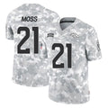 D.Broncos #21 Riley Moss Player Arctic Camo Salute To Service Limited Hdoa Stitched Jerseys