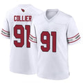 A.Cardinals #91 L.J. Collier Player White Game Home Hdoa Stitched Jerseys