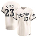 M.Twins #23 Royce Lewis Player Cream Home Limited Hdoa Stitched Jerseys