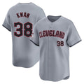 C.Guardians #38 Steven Kwan Player Gray Road Limited Home Hdoa Stitched Jerseys