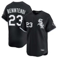 C.White Sox #23 Andrew Benintendi Player Black Limited Home Hdoa Stitched Jerseys