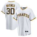 P.Pirates #30 Paul Skenes Player White Home Game Hdoa Stitched Jerseys