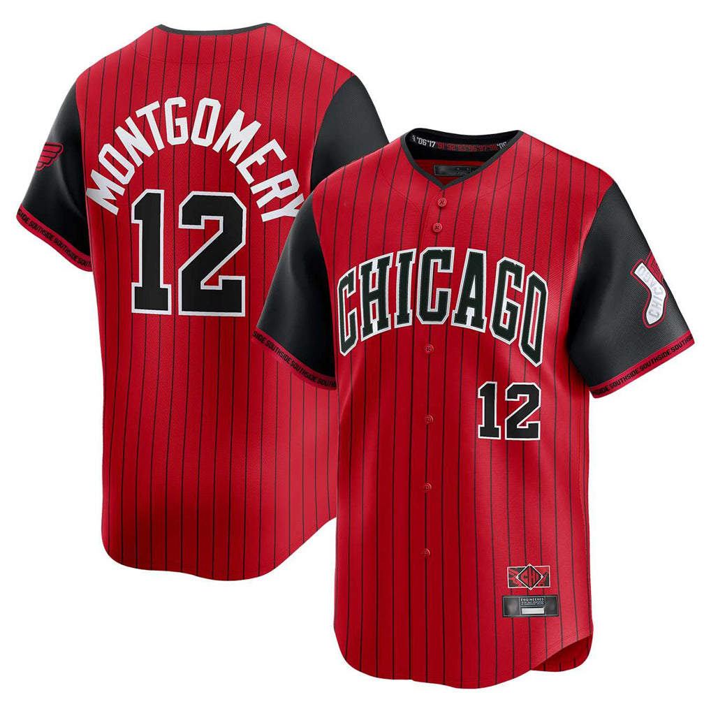 C.White Sox #12 Colson Montgomery Player Red City Connect Limited Home Hdoa Stitched Jerseys