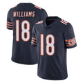 C.Bears #18 Caleb Williams Player Navy Vapor Untouchable Limited Home Game Hdoa Stitched Jerseys
