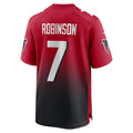 A.Falcons #7 Bijan Robinson Player Red Alternate Game Hdoa Stitched Jerseys
