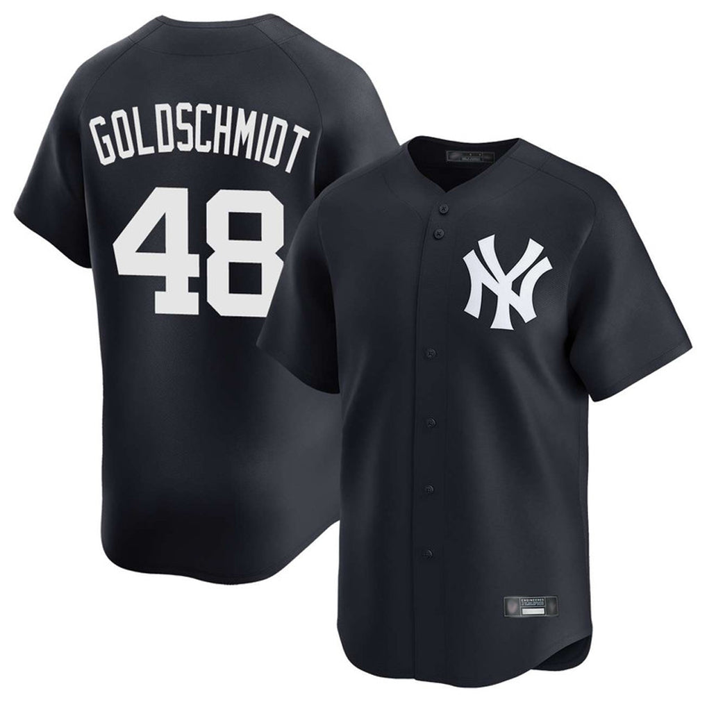 NY.Yankees #48 Paul Goldschmidt Player Navy Limited Hdoa Stitched Jerseys