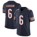 C.Bears #6 Kyler Gordon Player Navy Vapor Untouchable Limited Home Game Hdoa Stitched Jerseys