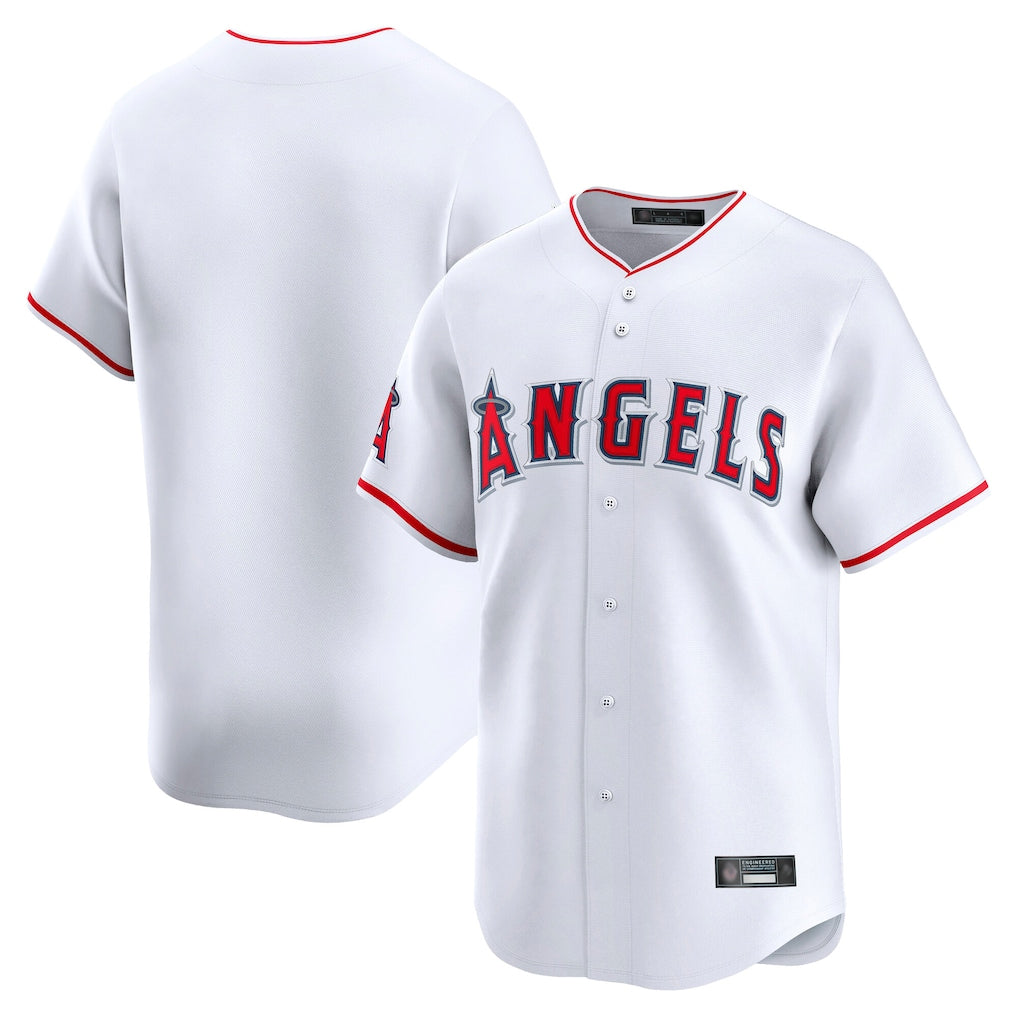 LA.Angels ## Angels Blank Player White Limited Home Hdoa Stitched Jerseys